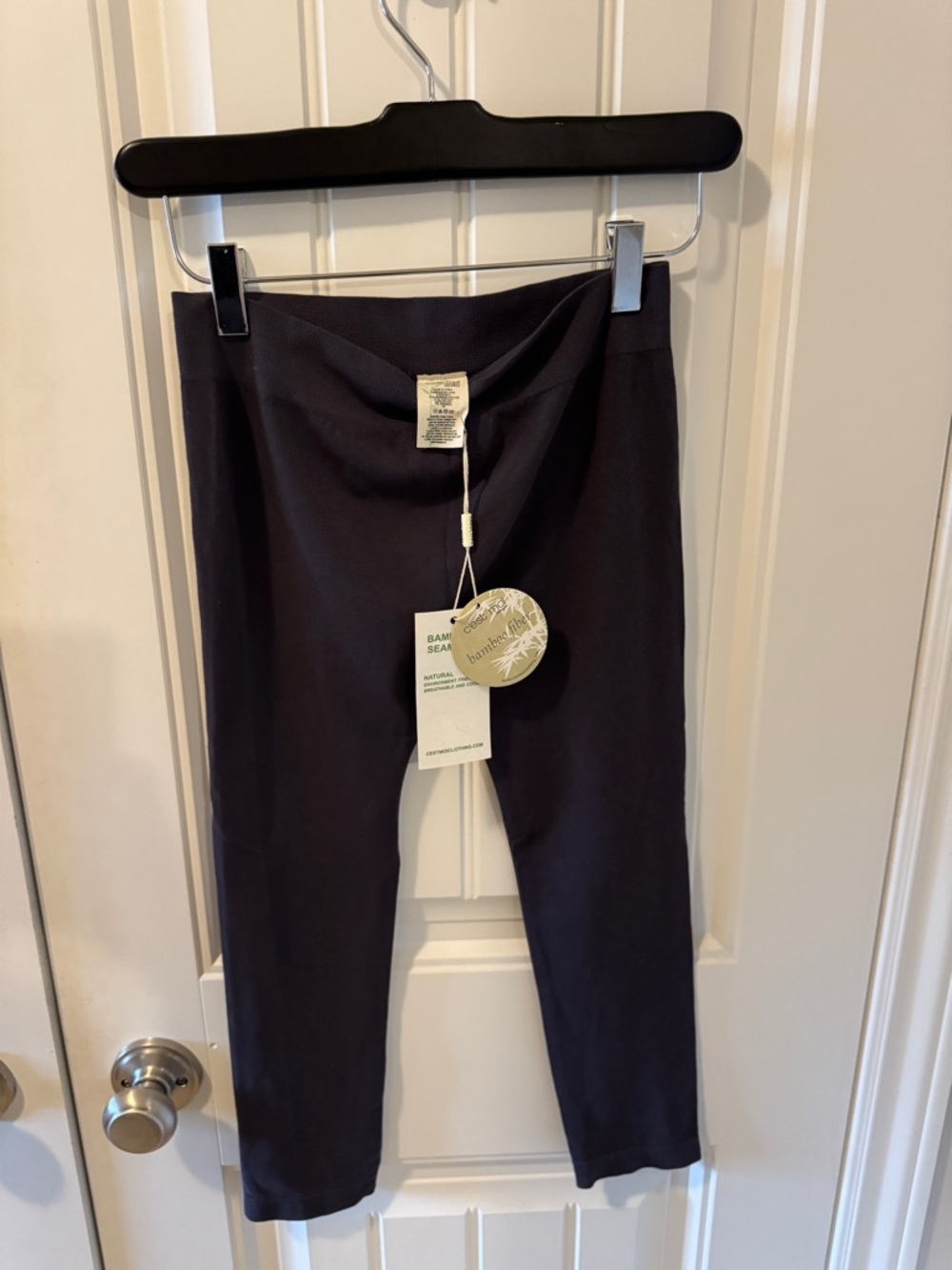 BAMBOO Dark Grey Pull-On Leggings